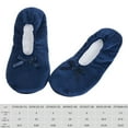 thumbnail image 2 of Zapatillas de bailarina para mujer con lazo de satén, zapatillas de ballet cálidas, cómodas e informales, pantuflas mullidas, pantuflas de felpa para niñas, 2 of 6