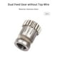 thumbnail image 1 of Accesorios Para Impresoras 3D Drivegear Engranaje Extrusor De Rueda Motriz De Doble Engranaje Sin Cable Superior Para Impresora 3D Ender 3 5 CR10 Pro CR-10, 1 of 7
