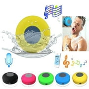 Handsfree Wireless Bluetooth Speaker Suction Car Shower Waterproof Music Mic
