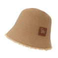 thumbnail image 2 of Sombrero de cubo para mujer, gorra de playa versátil y moderna para acampar, ir de compras, viajes por la calle Caqui, 2 of 8