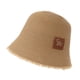 thumbnail image 2 of Sombrero de pescador ligero para mujer, ideal para fiestas, vacaciones y citas. Caqui, 2 of 9
