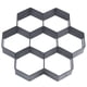thumbnail image 2 of 3X Molde de Pavimentadora de Concreto para Fbricar DIY Piedra de Paseo de Patio Molde Reutilizable para Fabricar Patio 30 x 30 cm, 2 of 8