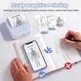 thumbnail image 4 of Mini Label Maker, Portable Bluetooth Sticker Printer with Roll Paper, Inkless Thermal Printer for Home, School, Office, Kids DIY, Photos, Study Notes, 4 of 9