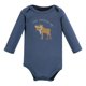 thumbnail image 3 of Hudson Baby Body unisex de algodón de manga larga con diseño de animales árticos de 3 a 6 meses, 3 of 5