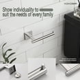 thumbnail image 2 of KOKOSIRI Toilet Paper Holder for Bathroom Toilet Roll Holder Hold Mega Rolls Polished Chrome Stainless Steel B2005CH, 2 of 9