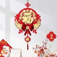 thumbnail image 5 of Abbraccia Chinese New Year Blessing Hanging Decoration 2024 Lunar Year Decor Spring Festival Hanging Ornament for Room Home B, 5 of 7