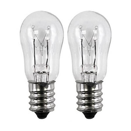 

2 Pack - General Electric WE4M305 Dryer Light Bulb. 10-Watts