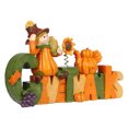thumbnail image 4 of Tomfeel Thanksgiving Harvest Decor Otoño Regalo GIVETHANKS Adorno Escultura de resina de m Carevas Escultura de resina, 4 of 7