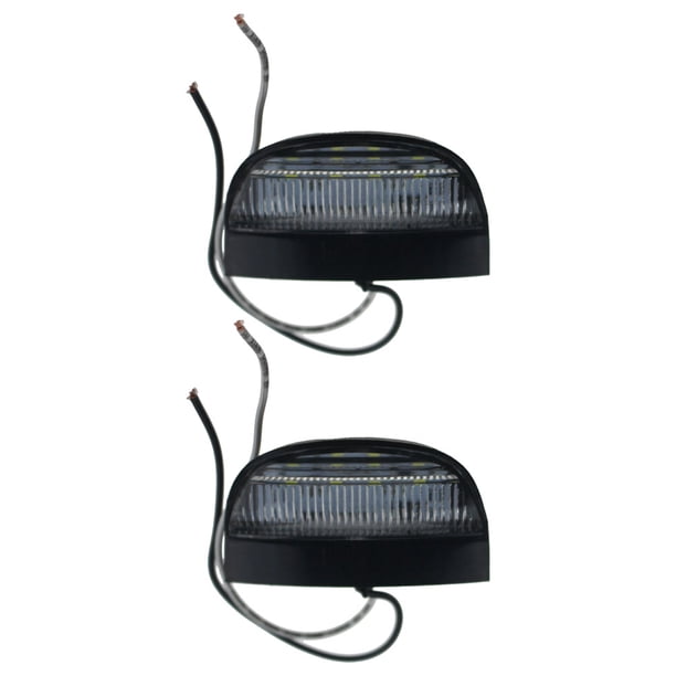 2 luces exteriores para camión, luces para ruedas, luces de roca, luces de matrícula, piezas de vehículo, faros delanteros para camión
