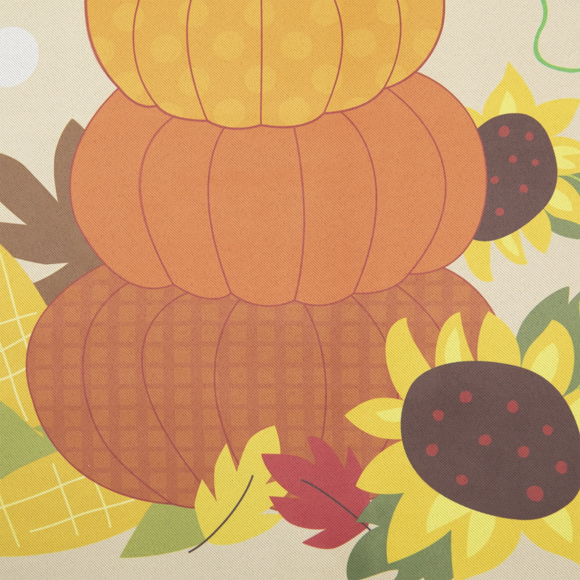 Pumpkins and Sunflowers Autumn Garden Flag 12.5" x 18"