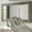 Grey, variant on Trianu 2 Rolls Grey Wood Grain Wallpaper Border, 3.93in x 16.4ft Mirror Frame, Removable Waterproof Kitchen Bathroom Wall Decor