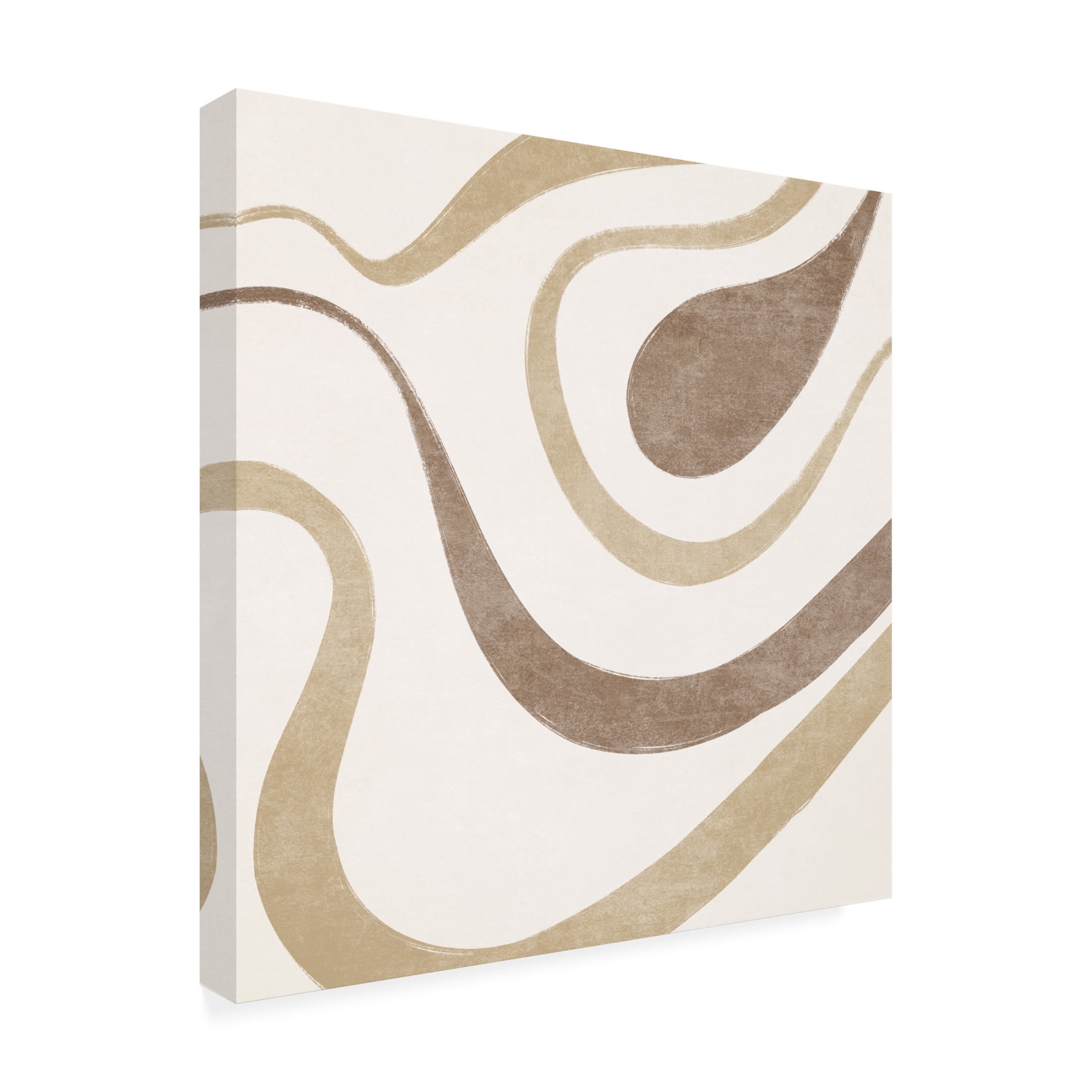 Trademark Fine Art Emel Tunaboylu  Nehir Kivrimli Set2 Canvas Wall Art