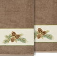 thumbnail image 3 of Linum Home Textiles 2-Pieces Nature Turkish Cotton Bath Towels, 27" x 54", Brown, 3 of 4