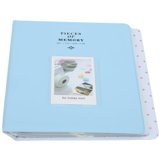 Álbum de fotos, 3 pulgadas, 128 bolsillos, estuche universal para fotografías para Polaroid Mini álbum de PVC para Polaroid Mini, apariencia llamativa Jadeshay A