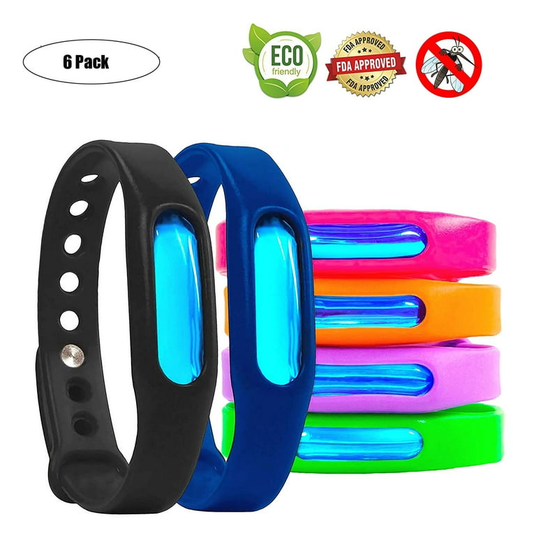 Yyeselk 2023 Silicone Mosquito Repellent Bracelet Outdoor Portable Mosquito Protector for Children and Adults Plant Essential Oil An&ti Bi&te Hand and