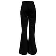 thumbnail image 5 of KKBOTIVE Women's Low Rise Baggy Sweatpants Straight Leg Cargo Pants Casual Trousers Fashion Women's Streetwear Black, Size: L, 5 of 5