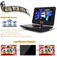 thumbnail image 7 of 11.5" Portable DVD Player with 9.5" Swivel Screen for car and kids，Car Travel Essential, 7 of 7