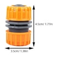 thumbnail image 2 of MERRYHAPY Gardeners 2Pcs Abs Plastic Hose Repair Kit Menders Connectors Extend Adapters for 1/2 Inch Garden Hose, 2 of 8