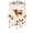 #12-Fall Animal Suncatcher Hanging Decor, variant on Fall Animal Suncatcher Hanging Decor, 7.87 Inch Stained Glass Style Plastic Window Ornament with Turkey Cow Hedgehog Designs, Thanksgiving Wall Decor