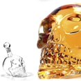 thumbnail image 4 of 2X 1000Ml Decantador de Skull Head de Cristal Vitreo para Vodka Whisky, 4 of 4