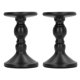 thumbnail image 3 of Portavelas ANGGREK 2 de Pilar Negro mate Estilo Simple para bodas, 3 of 8