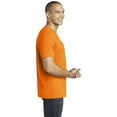 thumbnail image 5 of Gildan Ultra Cotton Short Sleeve Pocket T-Shirt for Men’s GR23 Hi Vis Comfortsoft Undershirt Safety Orange Pack 2, XL, 5 of 6