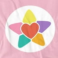 thumbnail image 3 of Care Bears: Unlock the Magic True Heart Bear Belly Kids T Shirt for Youth Boys and Girls, Pink, Small, 3 of 3