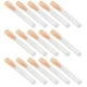 thumbnail image 3 of 100 agujas dispensadoras de plástico de 25 g y 13 mm para dispensadores de líquidos industriales, ideales para rellenar tintas líquidas, adhesivos y pegamento. Color naranja., 3 of 7