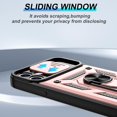 thumbnail image 6 of for iPhone 11 Phone Case with Anti-Explosion Screen Protector, Heavy Duty Shockproof with 360° Rotation Metal Kickstand [Military Grade] Protective Case for iPhone 11, Rose Gold, 6 of 15