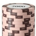 thumbnail image 4 of <p>Game Chip Coin, Clear Printing Lightweight Poker Chip Set  For Board Game</p>, 4 of 7