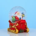 thumbnail image 4 of Christmas Santa Claus Glowing Crystal Ball, Lighted Snow Globe Christmas Christmas Decor Cute, Christmas Snowglobes Christmas Desk Decor, 4 of 5