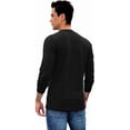 thumbnail image 5 of Iceglad Mens Fashion Casual Front Placket Basic Long Sleeve Henley T-Shirts, 5 of 11