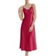 thumbnail image 2 of Camisolas largas para mujer, ropa de casa, camisola informal, cuello en V, camisón largo, pijamas para mujer, 2 of 9