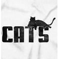 thumbnail image 2 of Cats Kittycat Feline Lovers Cool Cute Plus Size Crewneck Graphic Tee Shirt Brisco Brands 4X, 2 of 5