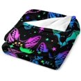 thumbnail image 6 of Yibo Funny Cat Blanket Cat Gifts for Girls Women Sleeping Cat for Kids Adults Soft Warm Cozy Fleece Blanket for Couch Sofa ​Bed, 6 of 8