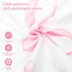 thumbnail image 5 of Dznils Cortina de Ducha con Lazo Rosa y Ganchos, Cortina de Baño de Tela Estética Moderna, 72" x 72", 5 of 12