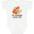 thumbnail image 3 of Inktastic Grandma Loves Me Woodland Fox Boys or Girls Baby Bodysuit, 3 of 5