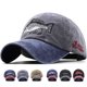thumbnail image 2 of New Outdoor Washed Cotton Baseball Cap Fish Embroidered Bone Women's Men's Summer Casual Adjustable Fisher Brand Trucker Hat Gao Jinjia LED, 2 of 2