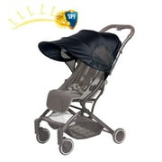 Famure Baby Stroller Detachable Sun Shade Awning UPF50+ Anti-UV Umbrella Canopy Universal Fit for Stroller Carriage Seat