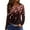 Multicolor&04B1217, variant on Garbnen Valentine Day Shirts for Women Love Print Crew Neck Womens Long Sleeve Shirt Fashion Spring Summer Womens Graphic T Shirts