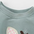 thumbnail image 4 of Wxolcjlv Graphic Sweatshirts For Toddler Girls Christmas Cartoon Reindeer Print Kawaii Pullover Sweatshirt Long Sleeve Crewneck Casual Top Soft Fleece Hoodless,2-3 Years, 4 of 6