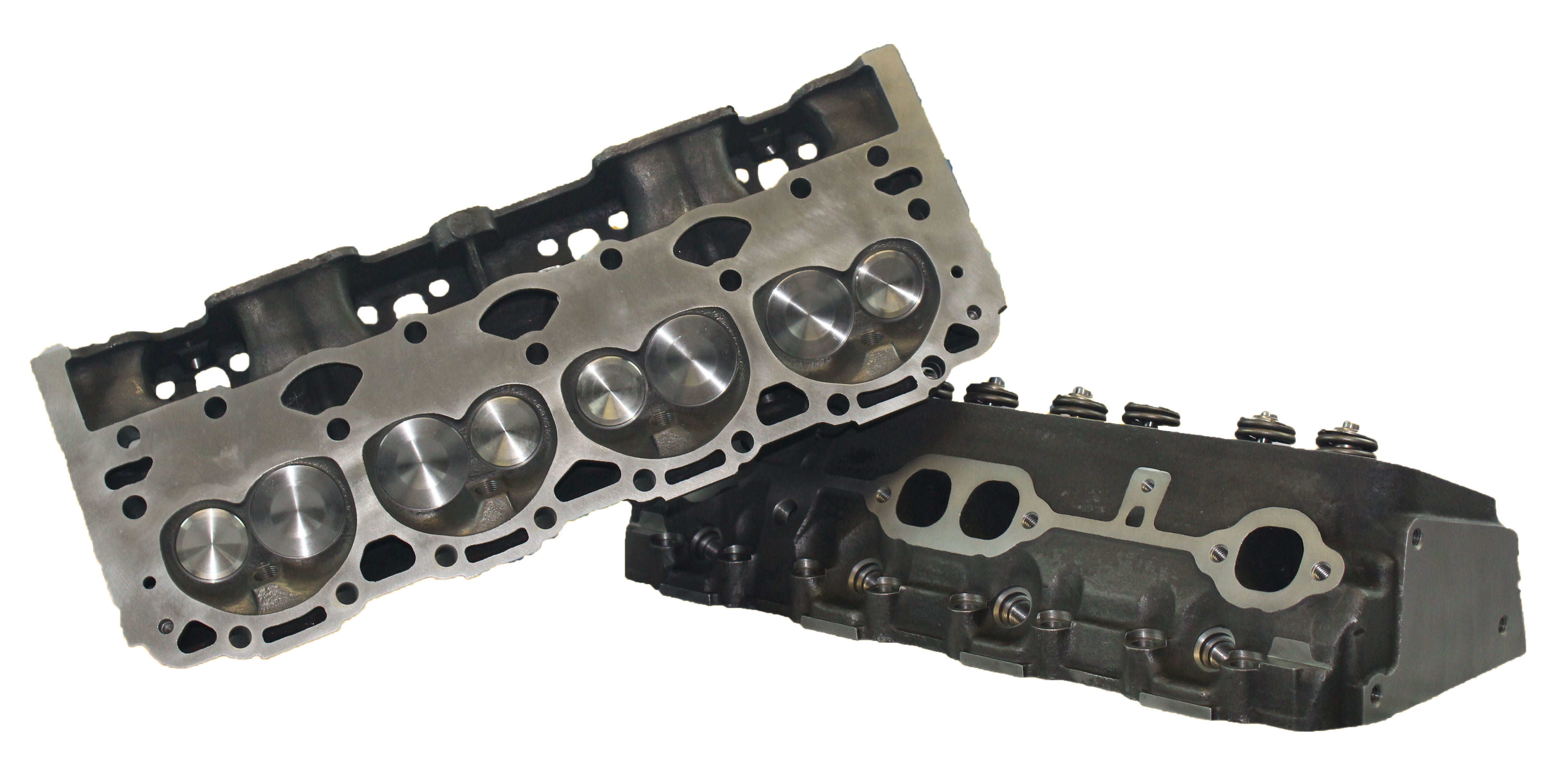 Chevy 350 5 7 Vortec Cylinder Heads Pair 906 062 Suburban W Head Set Bolts Core Return Required Walmart Com Walmart Com