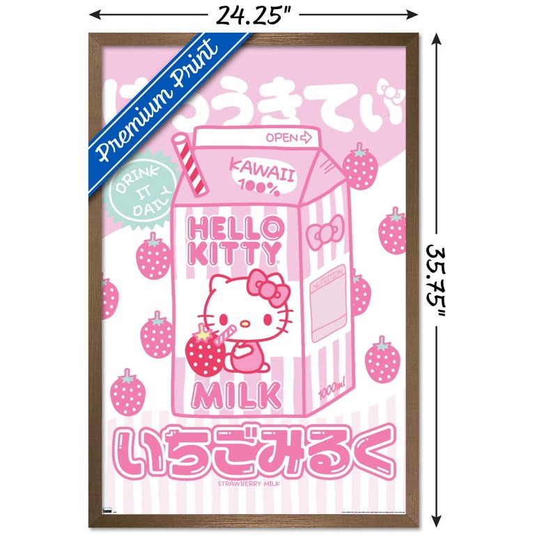  Hello Kitty and Friends Summer Print Glass Can