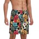 thumbnail image 2 of Balery Different Cats 1 Pantalones cortos de pijama de punto de algodón para hombre con cinturilla y bolsillos-X-Large, 2 of 6