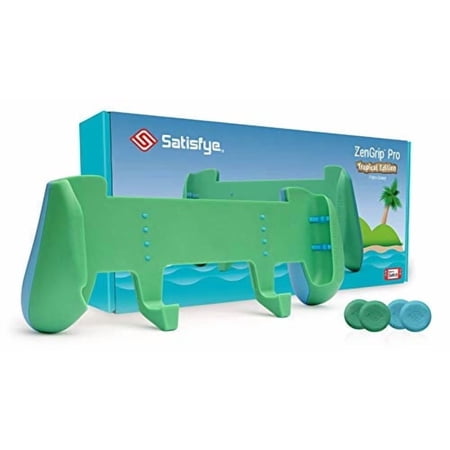 Satisfye - ZenGrip Pro Gen 3 OLED, a Switch Grip Compatible with Nintendo Switch - Comfortable & Ergonomic Grip, Joy Con & Switch Control. #1 Switch Accessories Designed for Gamers (Green)