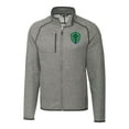 thumbnail image 2 of Men's-Cutter & Buck  Heather Gray Seattle Sounders FC Mainsail Sweater-Knit Full-Zip Jacket, 2 of 3