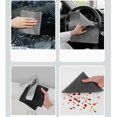 thumbnail image 4 of Camnix Gray Microfiber Cleaning Cloth 12"x12", Ultra Soft Absorbent Microfiber Cleaning Rags for Housekeeping Cleaning Supplies, Lint Free Reusable Cleaning Cloths for House Washable, Pack of 5, 4 of 8