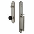thumbnail image 3 of Grandeur Arc Single Cylinder Handleset with D Grip and Coventry Knob, 3 of 5