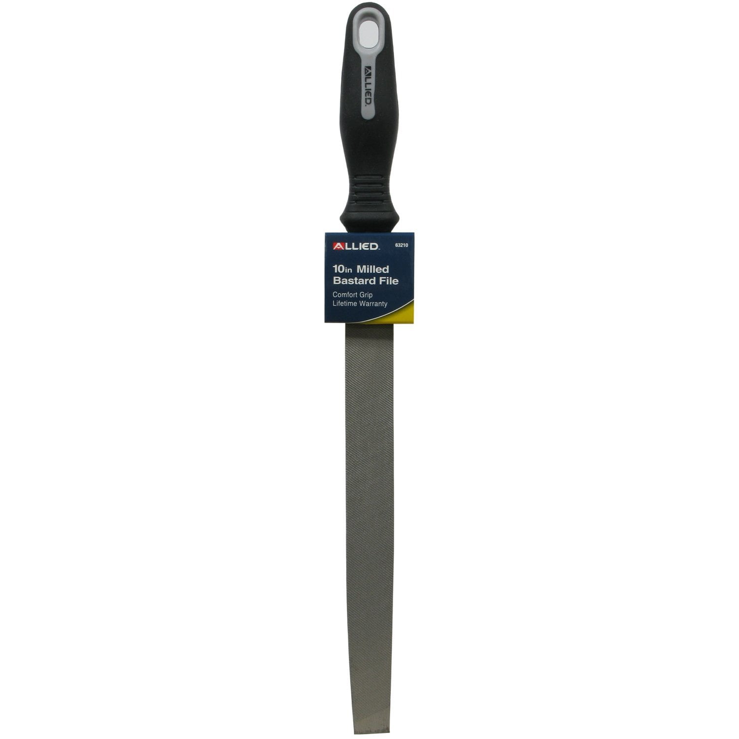 Allied Tools 63210 10Inch Mill Bastard File Black Handle Single