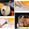 thumbnail image 5 of Stainless Steel Filter Straw, Silver Reusable Drinking Straw Filtered Spoon Yerba Mate Tea Gourd Bombilla Straws, 5 of 5